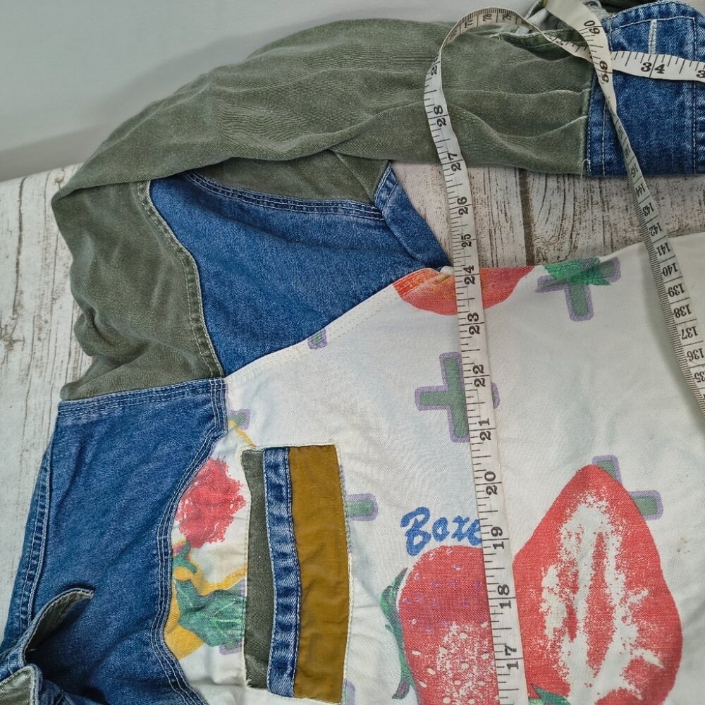 Police Blues Modern Basics Patchwork Button Down … - image 7